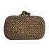 Bottega Knot Clutch, front view